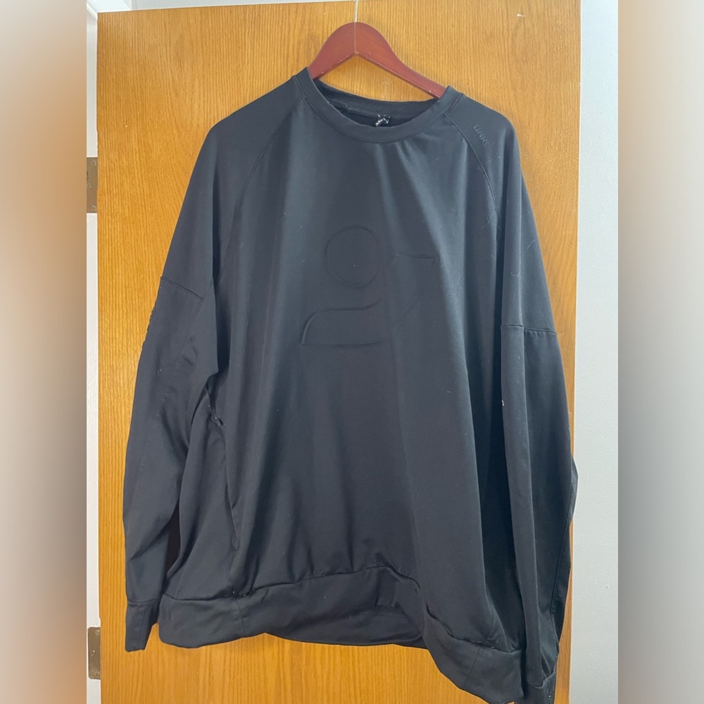 UNRL x Players Health Crossover Crew Neck Pullover Hockey Long Sleeve Size XXL
